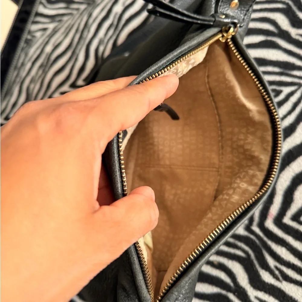 kate spade Black Leather Crossbody Bag